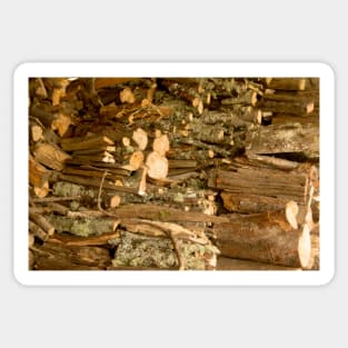 blb firewood Sticker